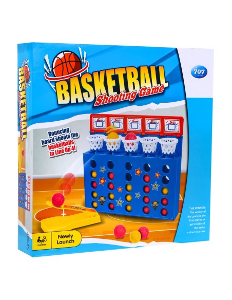 Loginis arkadinis žaidimas „Krepšinis – 4 iš eilės“ (Connect 4 In A Line)