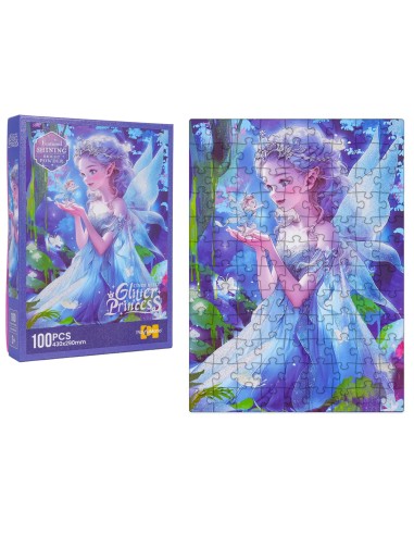 Magiška 100 detalių dėlionė Mėlynoji...