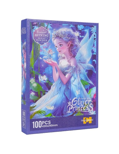 Magiška 100 detalių dėlionė Mėlynoji...