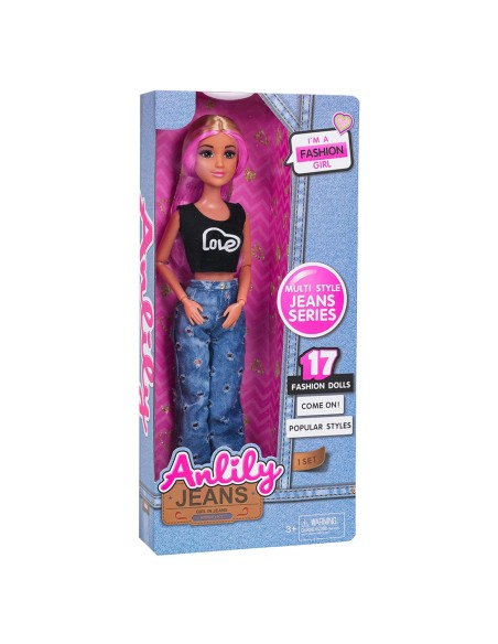 Stilingoji Alisa – 31 cm lėlė su nuimamais drabužiais ir ilgais plaukais
