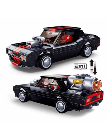 ModelBricks Racing Car: 328 dalių konstruktorius aštrių pojūčių mėgėjams