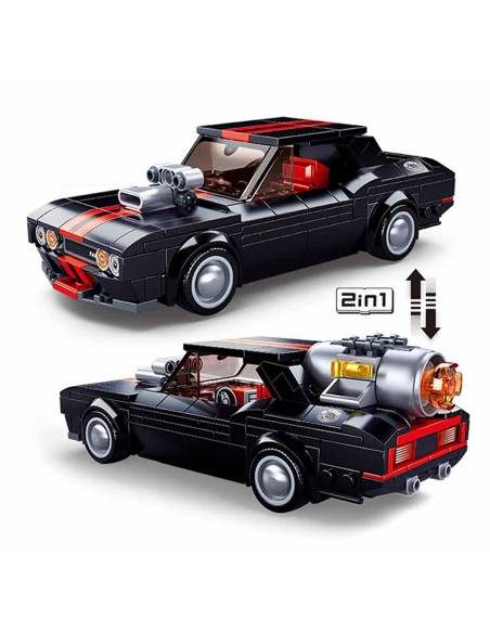 ModelBricks Racing Car: 328 dalių konstruktorius aštrių pojūčių mėgėjams