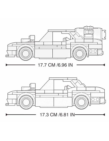 Sluban B1085 konstruktorius: 2in1...