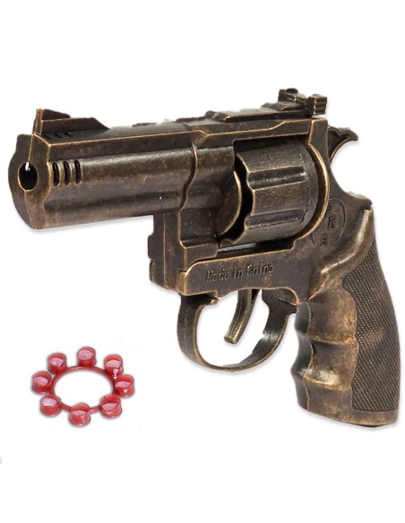 Rudas metalinis revolveris 8 pistonams W-004