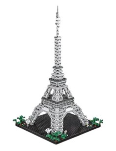 Eifelio bokšto konstravimo rinkinys: daugiau nei 3000 detalių architektūros šedevrui 2