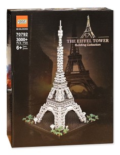 Eifelio bokšto konstravimo rinkinys: daugiau nei 3000 detalių architektūros šedevrui