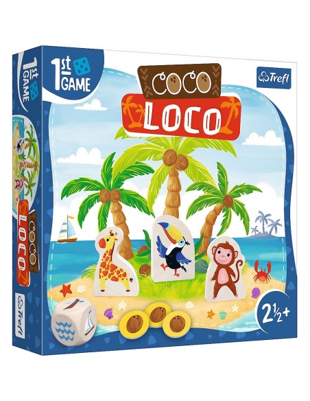 „Coco Loco“: kooperacinis nuotykis egzotiškoje saloje vaikams nuo 2,5 metų
