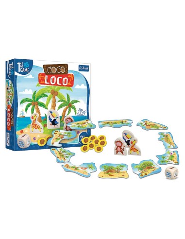 „Trefl Coco Loco“ – pirmasis stalo žaidimas mažiesiems herojams