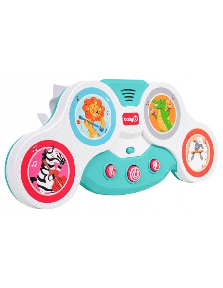 Muzikinė perkusija „Linksmi gyvūnai“: melodijos, garsai ir pažinimas