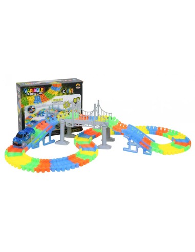 Šviečianti ir lankstoma lenktynių...