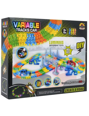 Šviečianti ir lankstoma lenktynių...