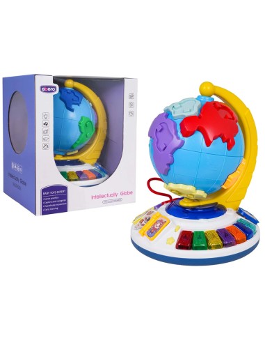 Interaktyvus gaublys „Atrask pasaulį“ – pirmoji mažylio kelionė aplink žemę!