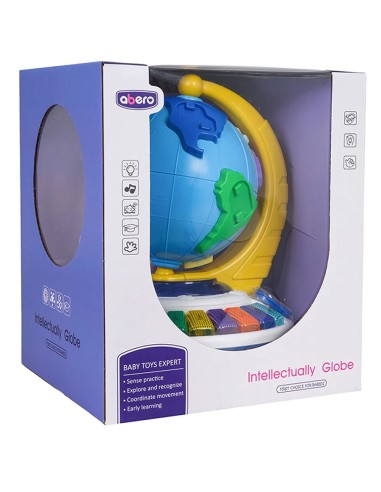 Lavinamasis gaublys „Atrask pasaulį“: žaidimai, muzika ir geografija nuo 18 mėn.