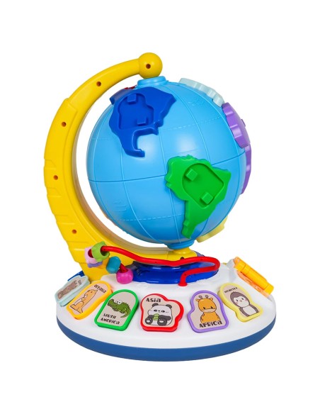 Mokomasis 360° gaublys mažiesiems tyrinėtojams: gyvūnai, garsai ir melodijos