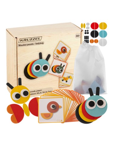 Montessori medinė dėlionė „Geometriniai gyvūnai“ – kūrybiškas logikos ir formų pasaulis!