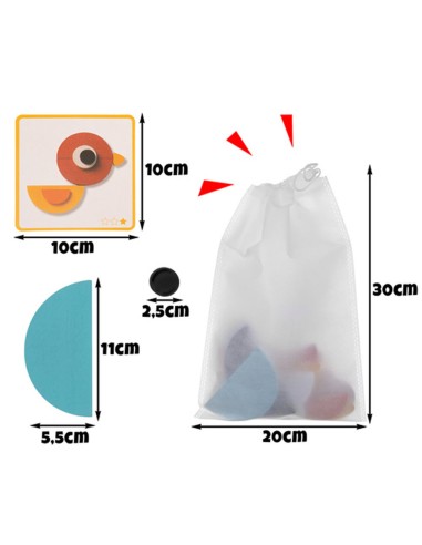 Montessori medinė dėlionė...