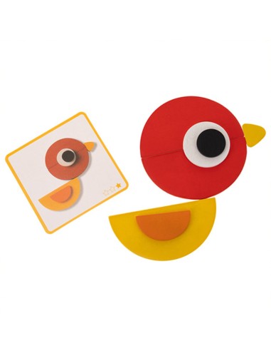 Edukacinis medinių figūrėlių rinkinis: lavinkite motoriką ir loginį mąstymą