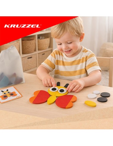 Montessori medinė dėlionė...