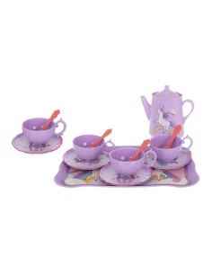 Vaikiškas arbatos servizas su vaišėmis – spalvingas lagaminėlis pilnas skanėstų! 2