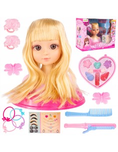 Lėlės galva šukavimui ir...