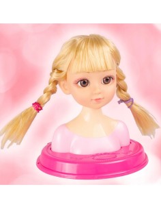 Lėlės galva šukavimui ir... 2