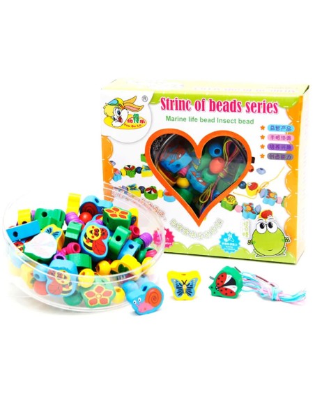 Medinis vėrimo rinkinys - Vabzdžių pasaulis