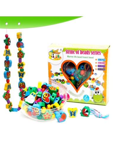 Medinis vėrimo rinkinys - Vabzdžių...