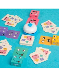 Interaktyvus emocijų galvosūkis su varpeliu – greičio ir logikos iššūkis