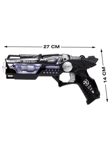 Futuristinis 28 cm šautuvas „Black Ice“ – interaktyviems kosmoso mūšiams