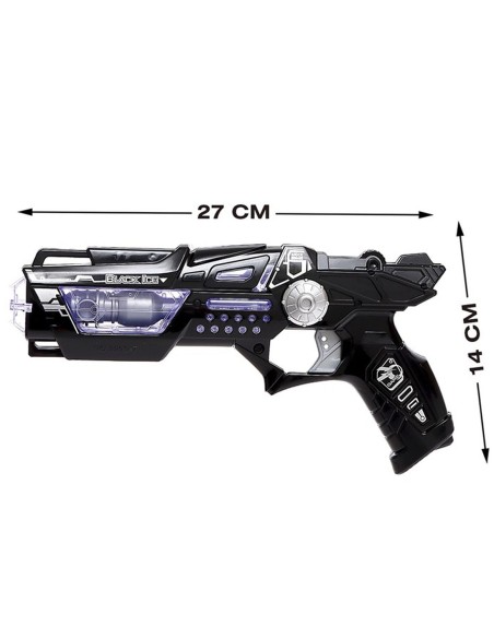Futuristinis 28 cm šautuvas „Black Ice“ – interaktyviems kosmoso mūšiams