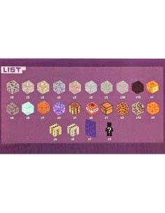 104 vnt Minecraft... 2