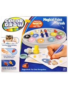„Color Draw“ magiškas piešimo rinkinys – kūrybiškumas be jokios netvarkos!