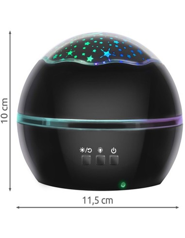 Besisukantis naktinis projektorius – magiškas žvaigždžių ir vandenyno gelmių pasaulis