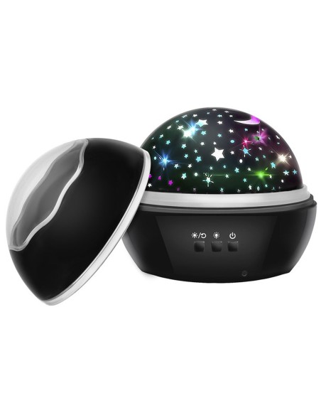 Interaktyvus LED projektorius vaikams – 4 spalvų magija ant jūsų lubų