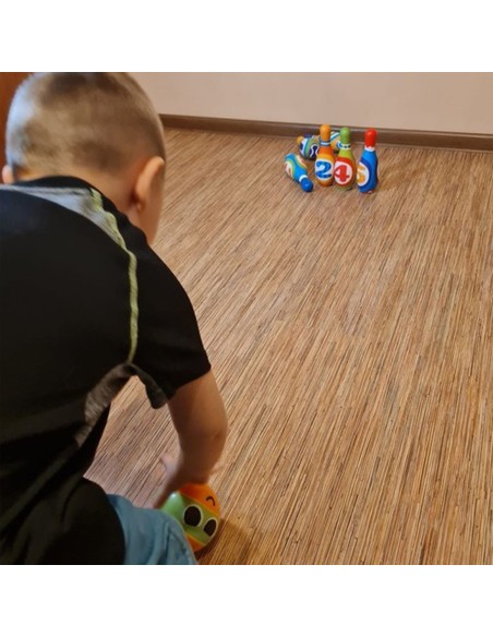 Minkštas boulingo rinkinis vaikams – saugios pramogos ir pirmieji skaičiai!