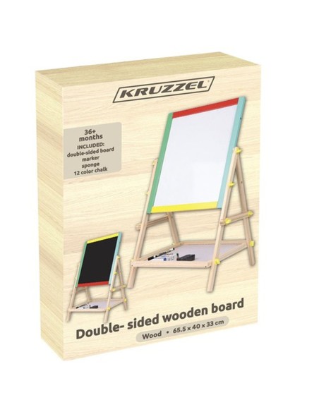 Besisukanti magnetinė lenta – kūrybiškumo centras su lentyna ir priedais