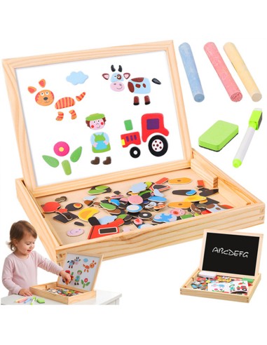 Dvipusė magnetinė lenta – 108 detalės...