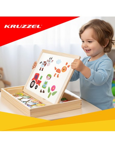 Dvipusė magnetinė lenta – 108 detalės...