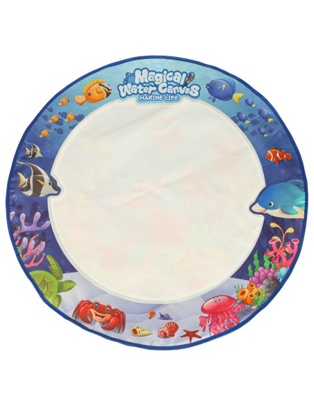 Magiškas vandens piešimo kilimėlis (80 cm) – pieškite tik švariu vandeniu!