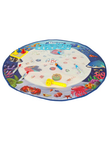 „Povandeninio pasaulio“ edukacinis kilimėlis – atraskite paslėptus vaizdus piešdami