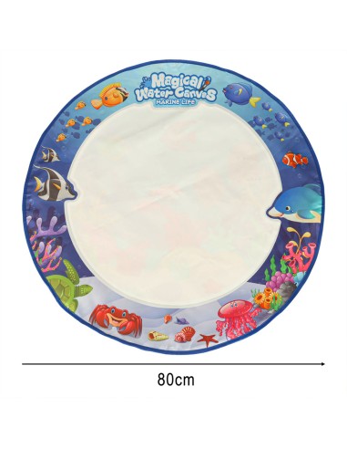 Apvalus vandens piešimo kilimėlis...