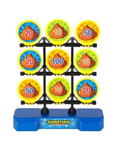 „Taiklusis šaulys“: 12 minkštų kulkų ir atšokančių taikinių rinkinys 2