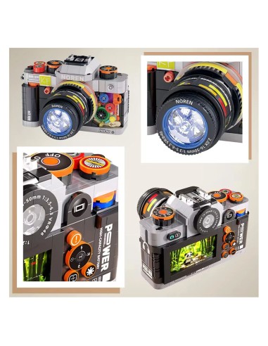 Tikroviškas fotoaparato modelis MRX-320: judantis objektyvas ir retro dizainas