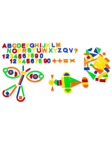 Lavinamasis magnetų rinkinis patogioje dėžutėje – mokykimės skaičiuoti ir rašyti žaidžiant!