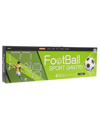Futbolo vartų rinkinis „2-in-1“ –...