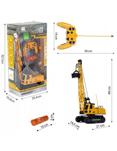 RC statybinis kranas (50 cm) –...