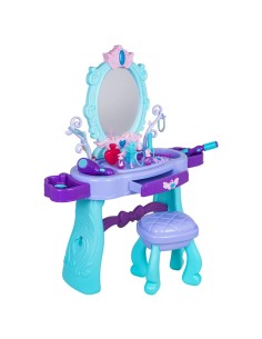 Magiškas princesės tualetinis staliukas „Royal Violet“ – 80 cm aukščio grožio oazė! 2