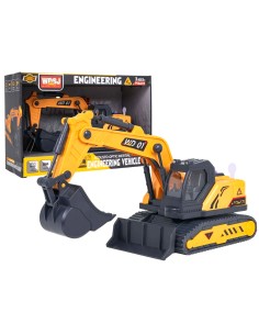 Interaktyvus ekskavatorius 1:18 – garsai, šviesos ir 360° pramogos!