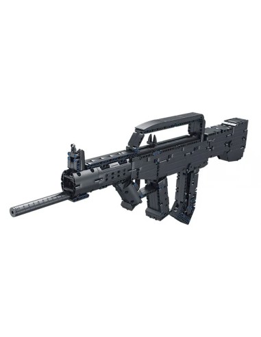 Didelis karinio šautuvo konstravimo rinkinys (1133 vnt.) – šaudo sviediniais!