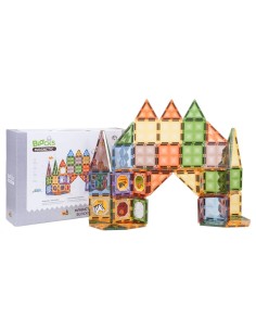3D magnetinis konstruktorius „Magna-Build“ – 85 detalės neribotai vaizduotei!